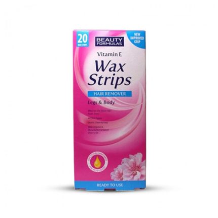 Beauty Formulas Argan Oil Wax Strips Hair Remover Legs & Body