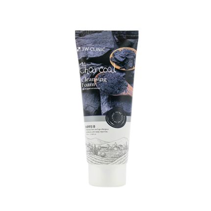 3W Clinic Charcoal Cleansing Foam
